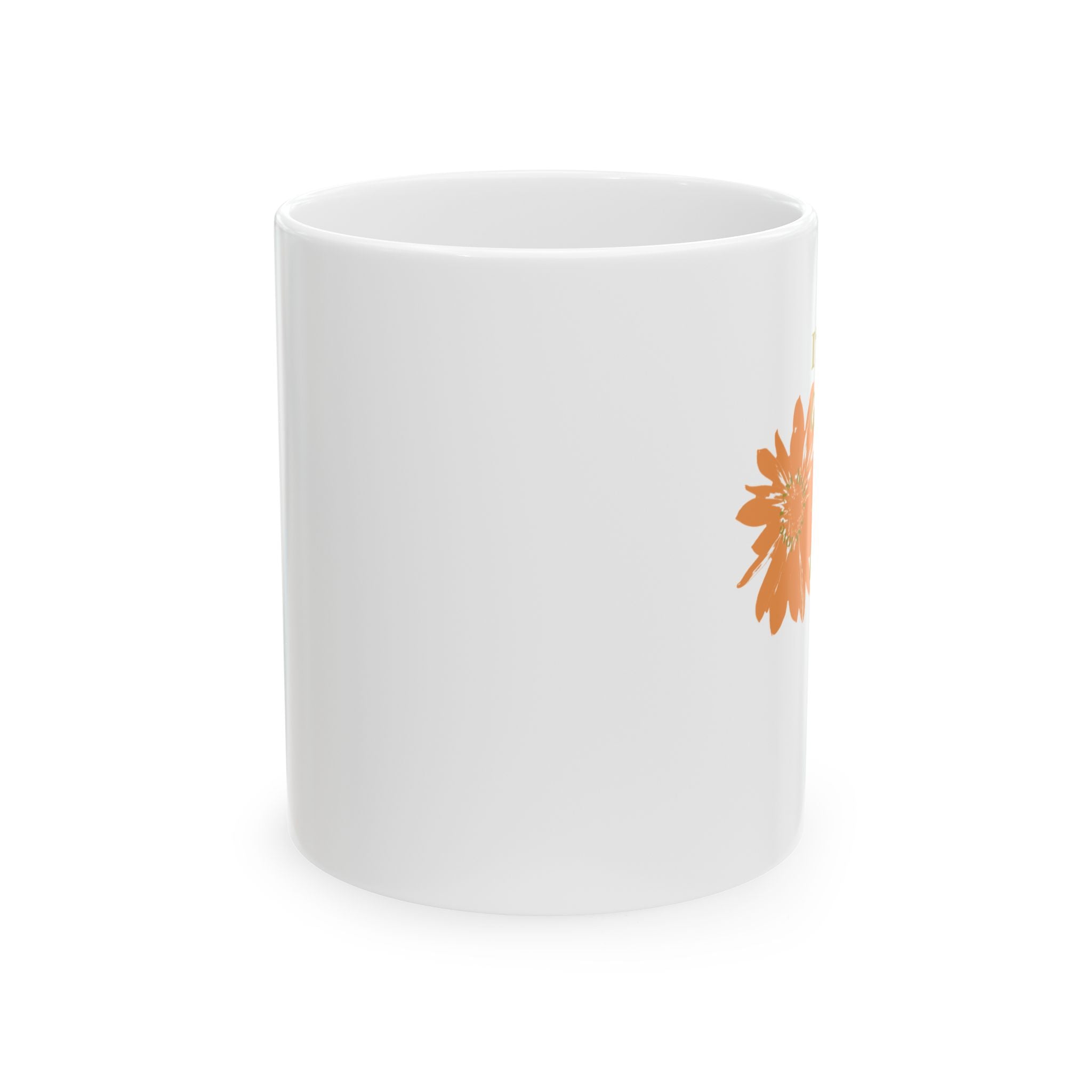 NEVER GIVE UP Ceramic Mug, (11oz, 15oz) - TBM