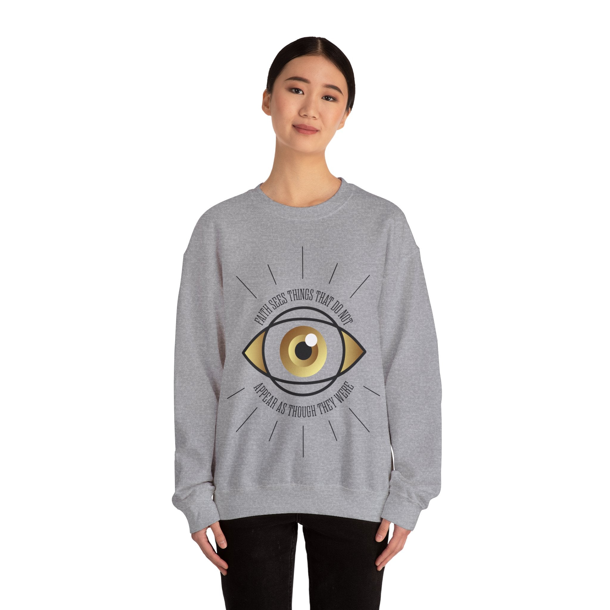 One Eye Unisex Heavy Blend™ Crewneck Sweatshirt - TBM