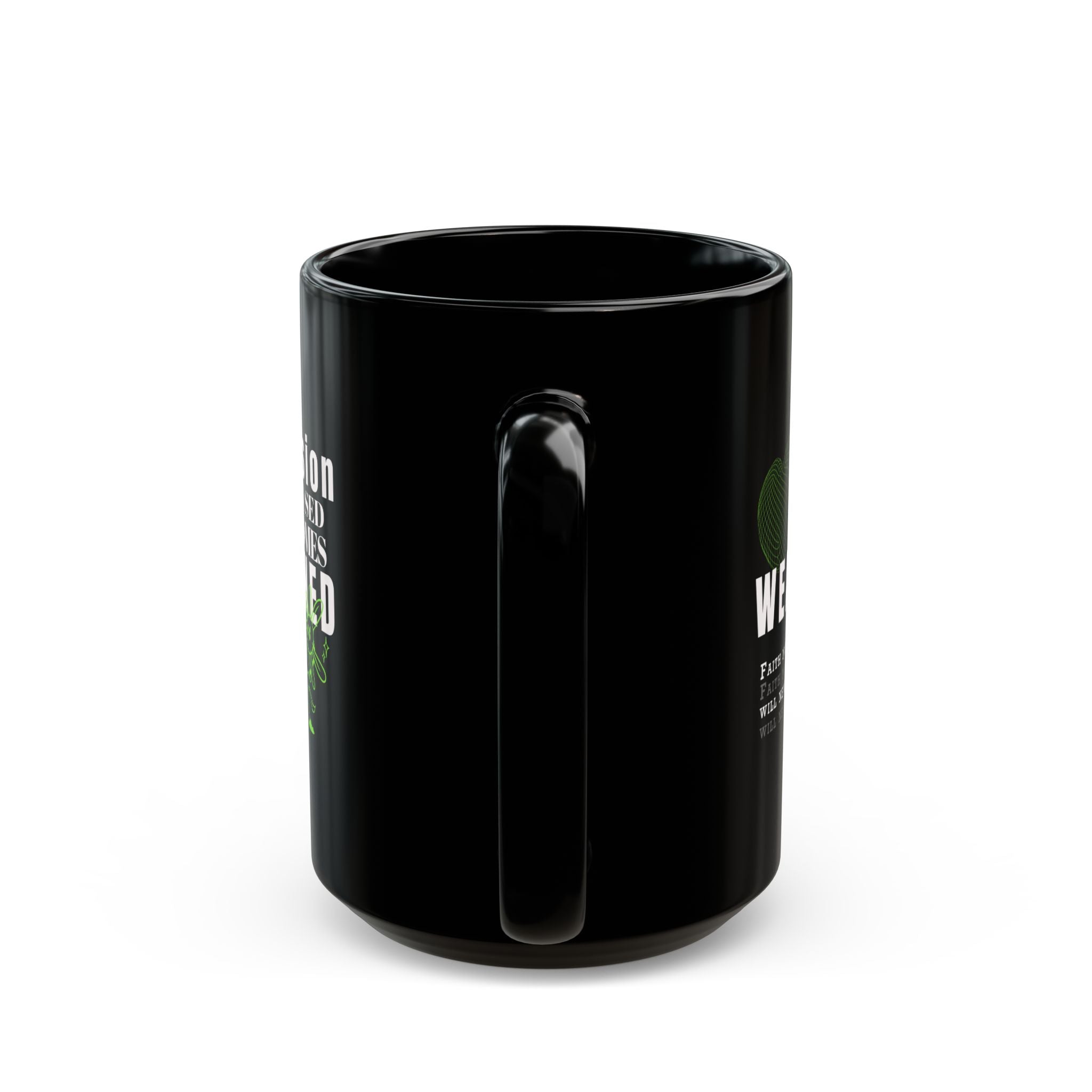 Passion & Faith Black Ceramic Mug - TBM