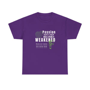 Passion Not Used Unisex Heavy Cotton Tee - TBM