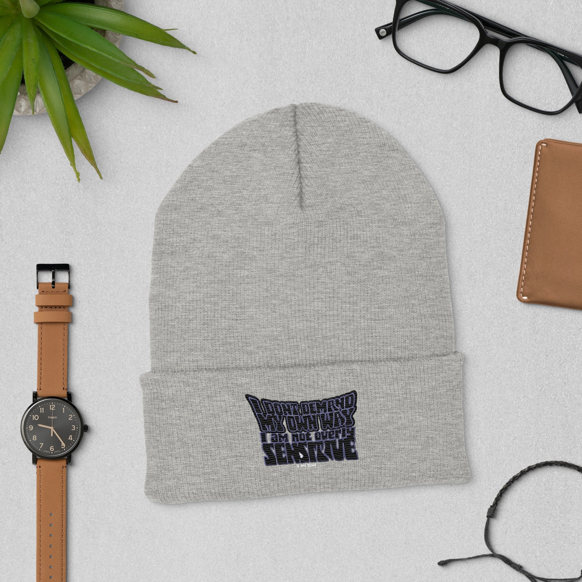 SensitiveCuffed Beanie - TBM