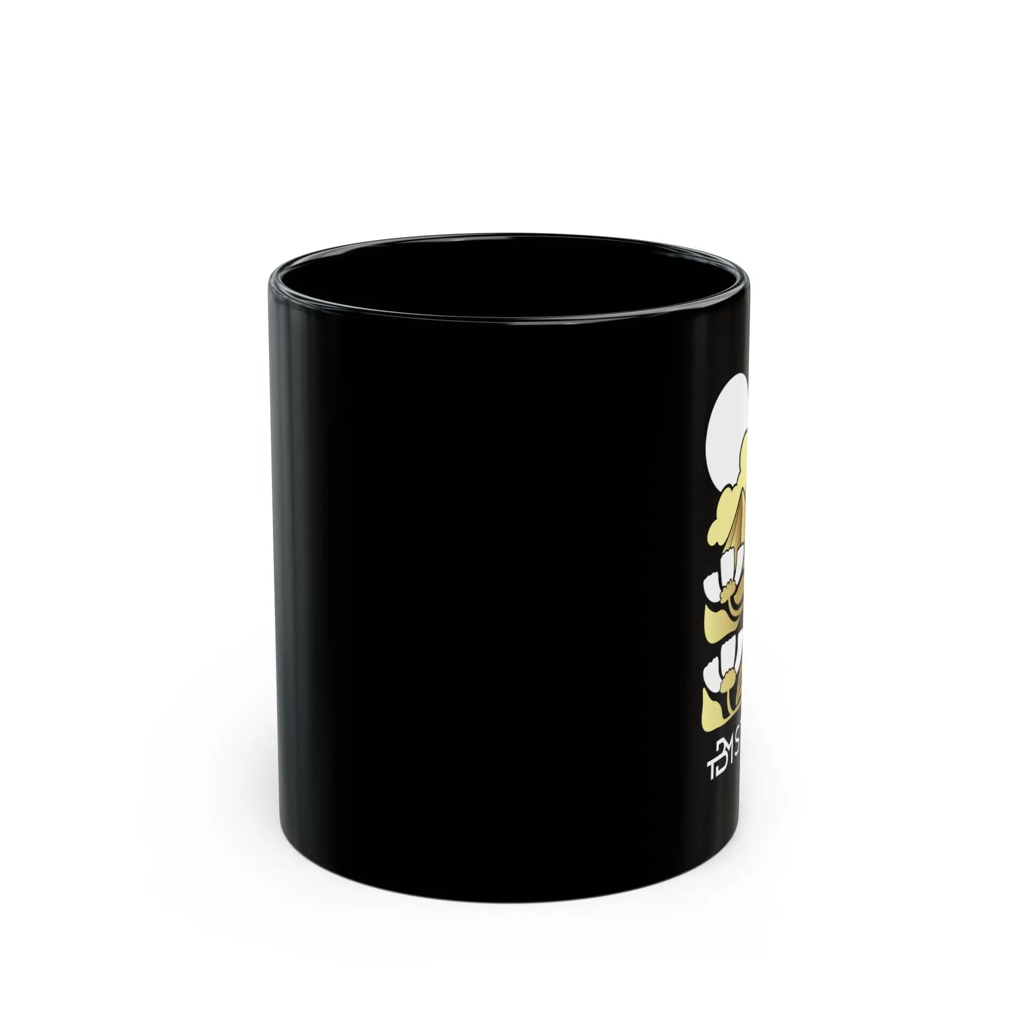 TBM STORE Black Mug with Elegant Gold TBM Design – Stylish and Durable - TBM