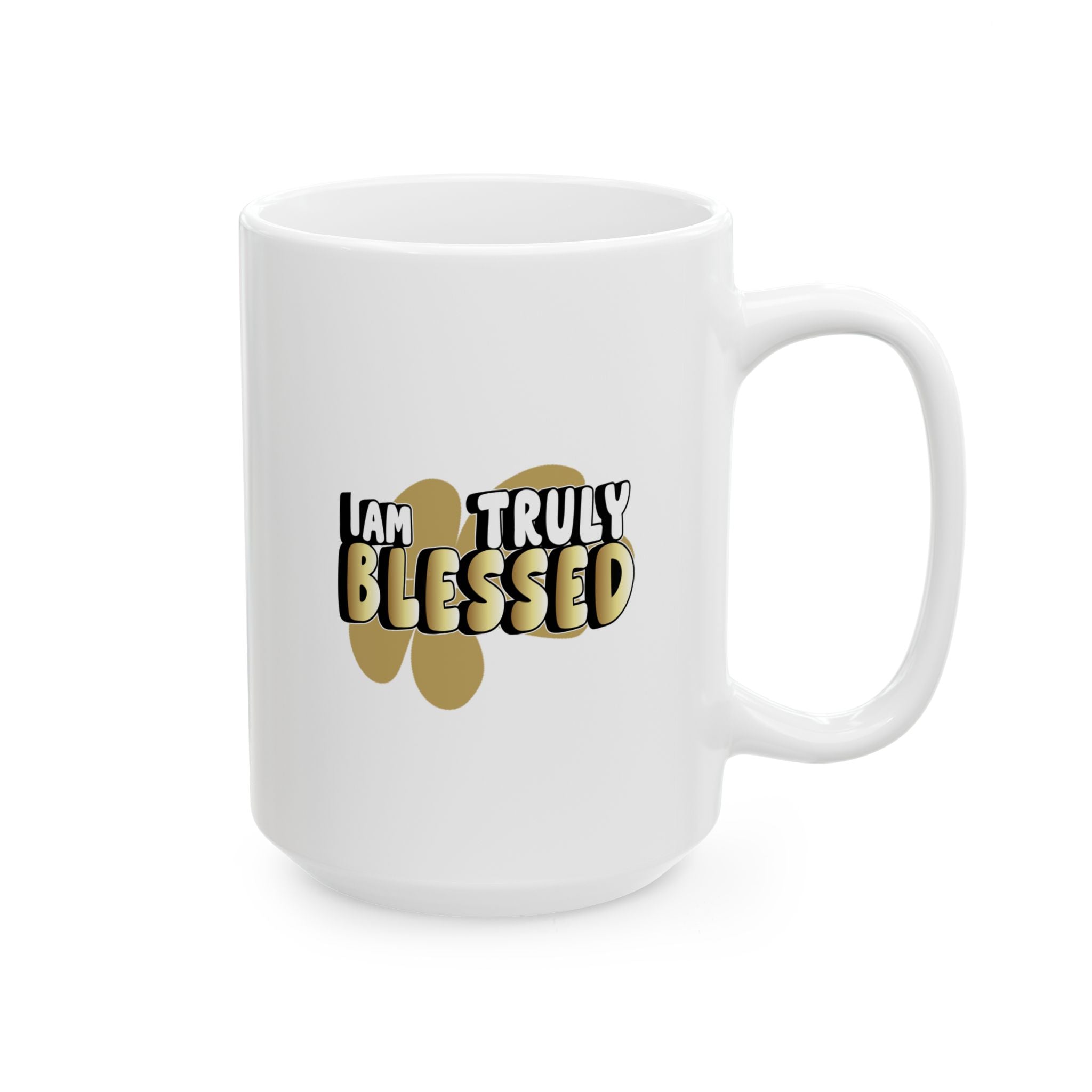 TRULY BLESSED Ceramic Mug, (11oz, 15oz) - TBM