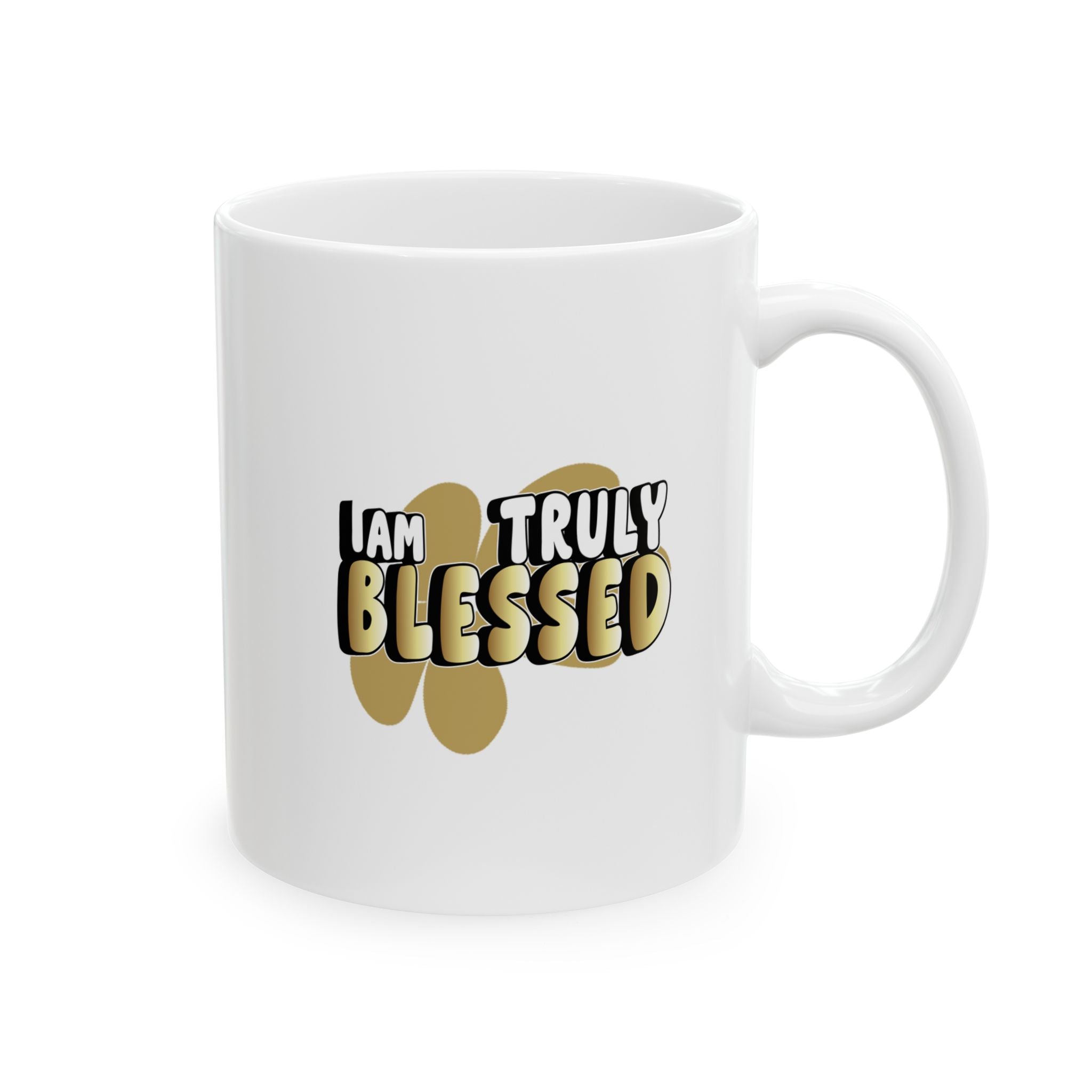 TRULY BLESSED Ceramic Mug, (11oz, 15oz) - TBM