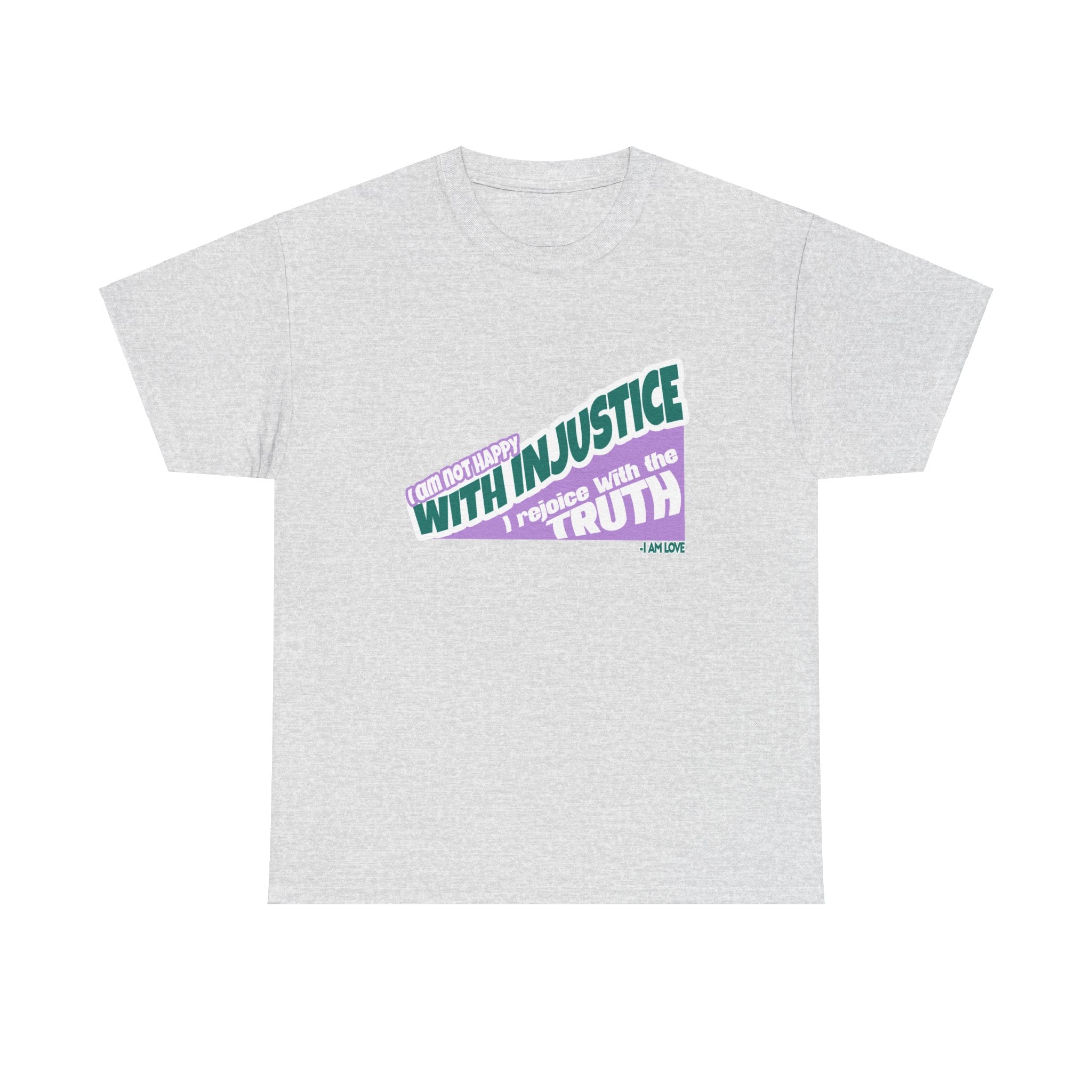 With injustice Unisex Heavy Cotton Tee - TBM