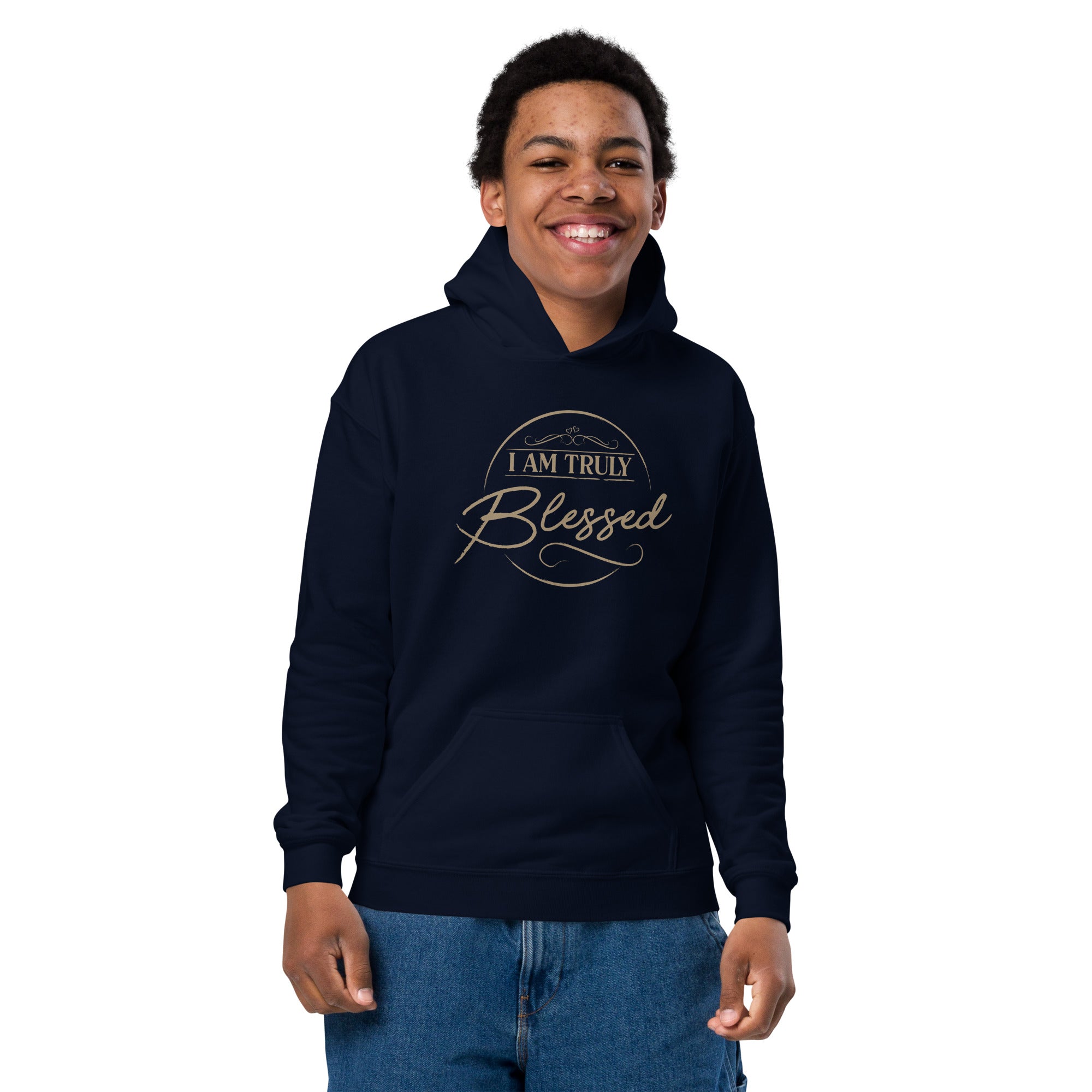 Youth heavy blend hoodie - TBM