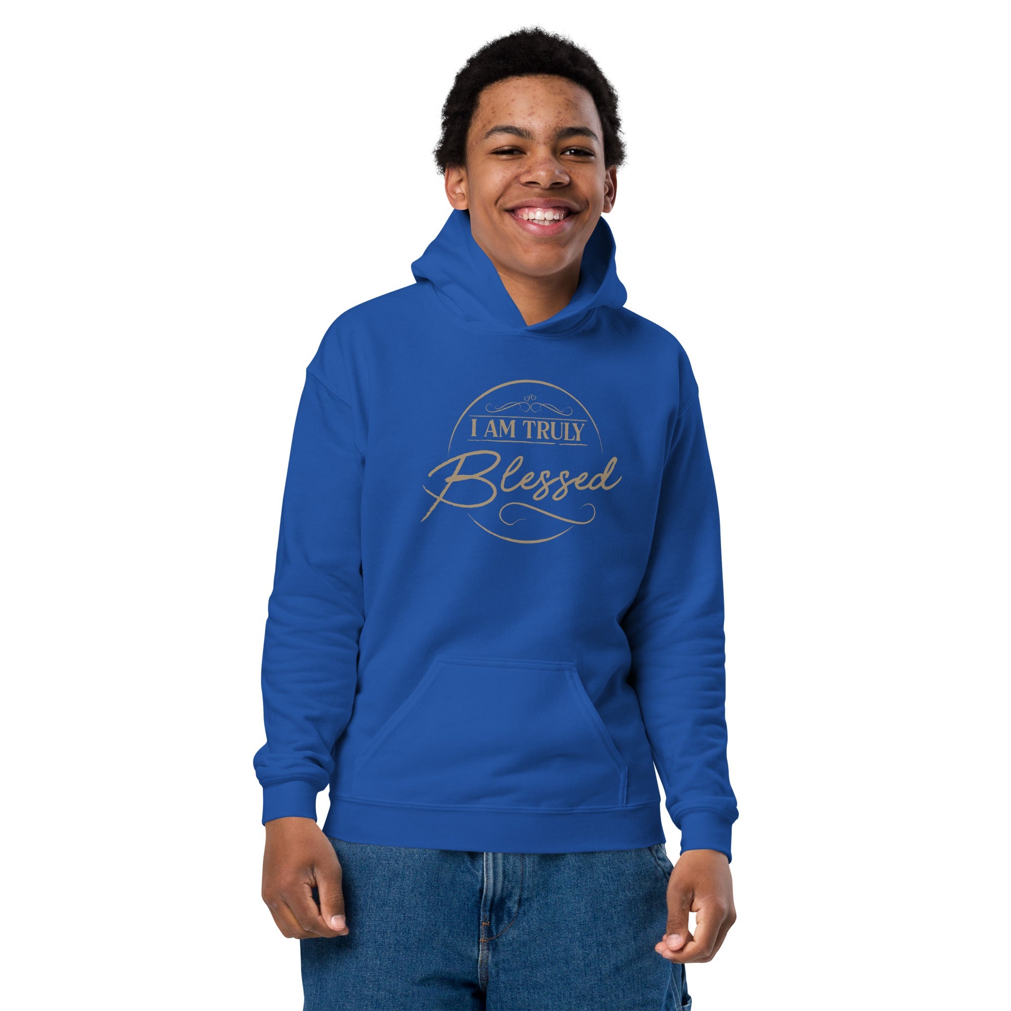 Youth heavy blend hoodie - TBM